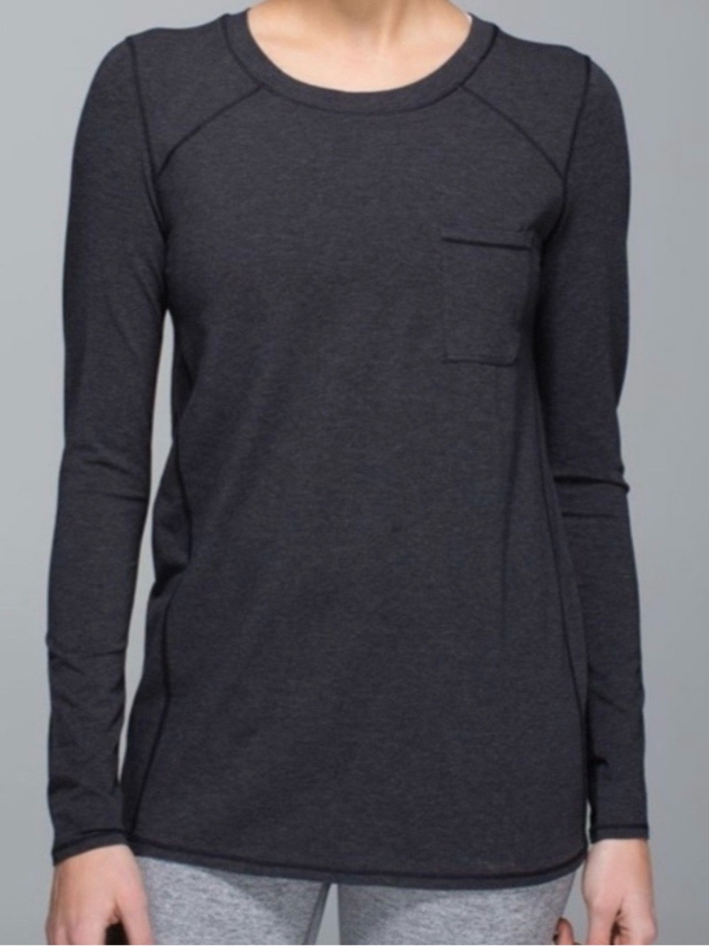 Lululemon Long Sleeve Pocket Tee